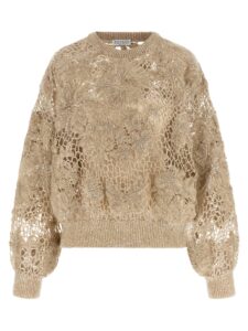 Beige Wool Cardigan