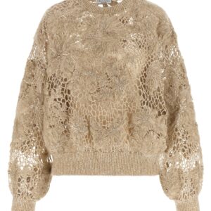 Beige Wool Cardigan
