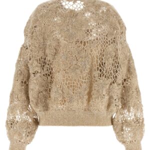 Beige Wool Cardigan