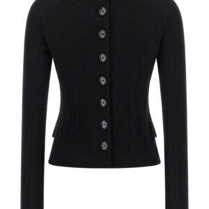 Black Virgin Wool Blazer