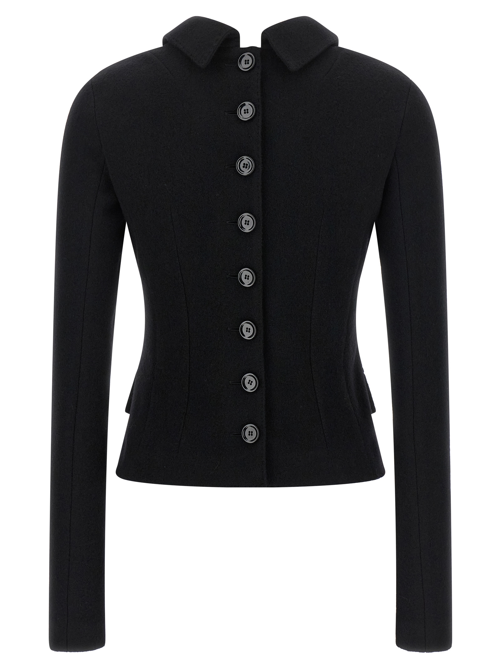 Black Virgin Wool Blazer
