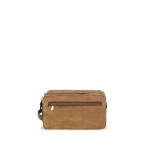 Beige Suede Leather Accessories
