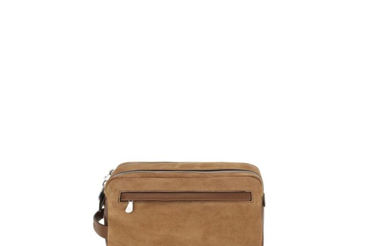 Brown Silk Pocket Square
