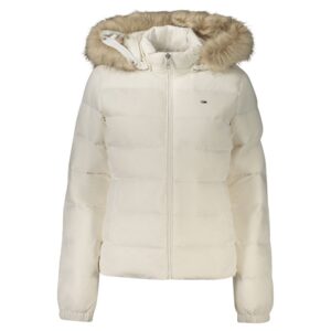White Polyester Women’s Jacket