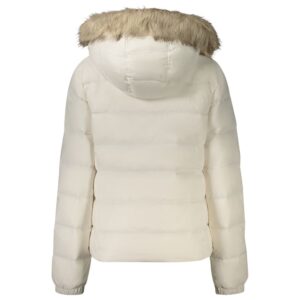 White Polyester Women’s Jacket