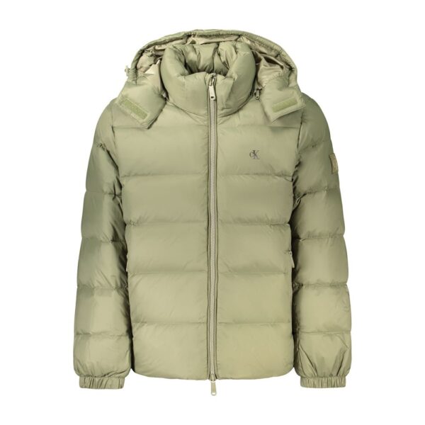 Green Nylon Men’s Jacket