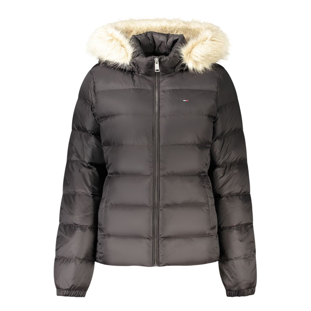 Black Polyester Women’s Jacket