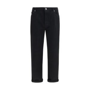 Black Cotton Jeans Denim