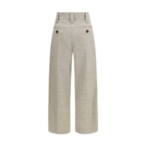 Beige Wool Oves Aries Dress Pants