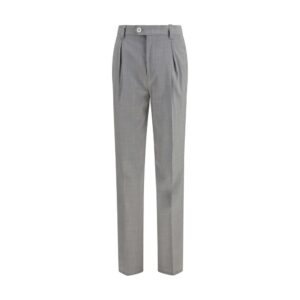 Gray Wool Oves Aries Dress Pants