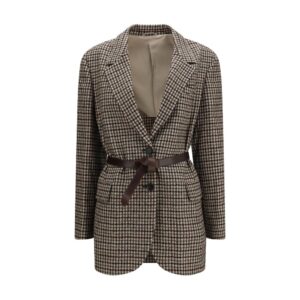 Beige Wool Oves Aries Blazer