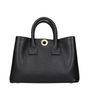 Black Leather Handbag
