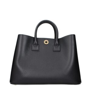 Black Leather Handbag