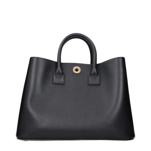 Black Leather Handbag