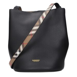 Black Leather Crossbody Bag