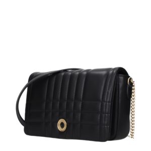 Black Leather Crossbody Bag