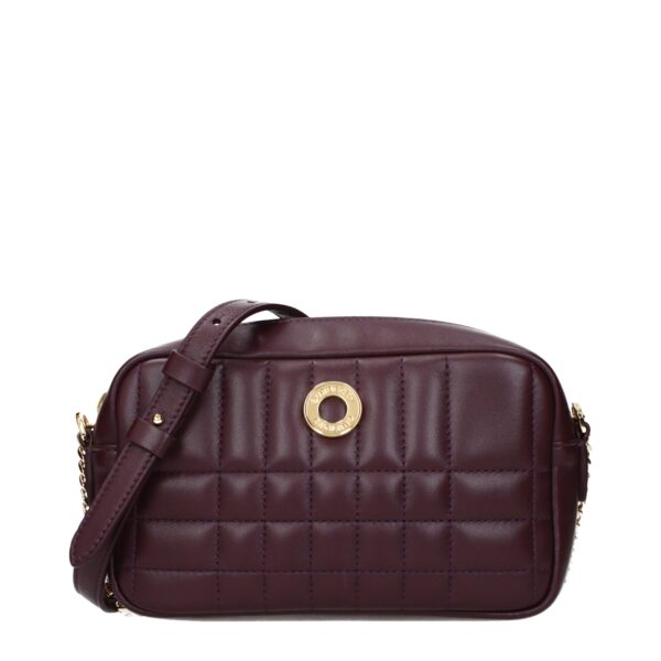 Red Leather Crossbody Bag
