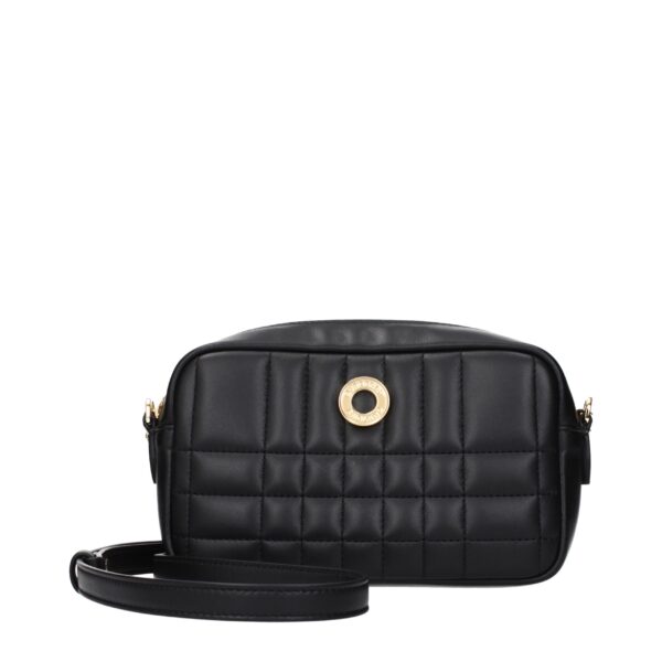 Black Leather Crossbody Bag