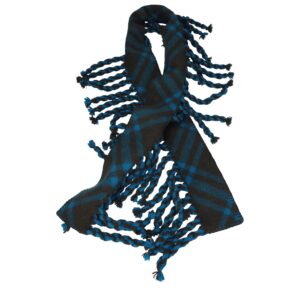 Blue Wool Foulard