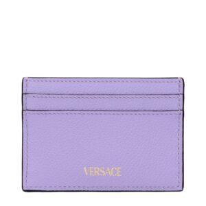 Purple Leather Cardholder