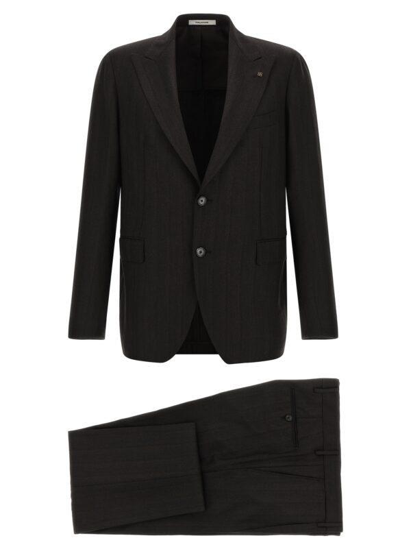 Gray Wool Two-Piece Suit