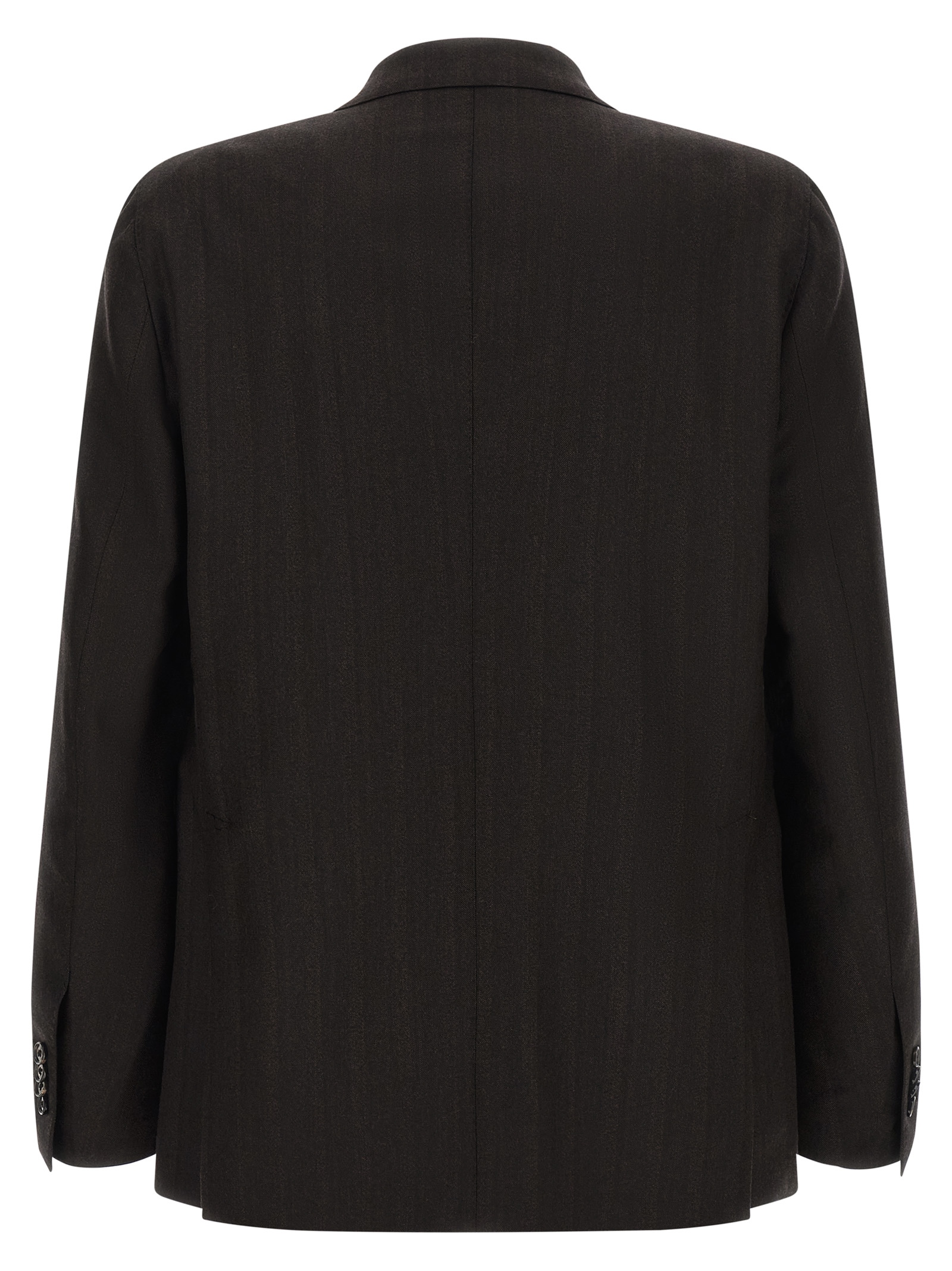 Gray Wool Two Piece Suit