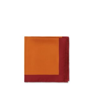Orange Silk Foulard