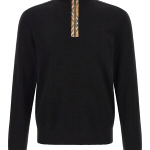 Black Wool Cardigan