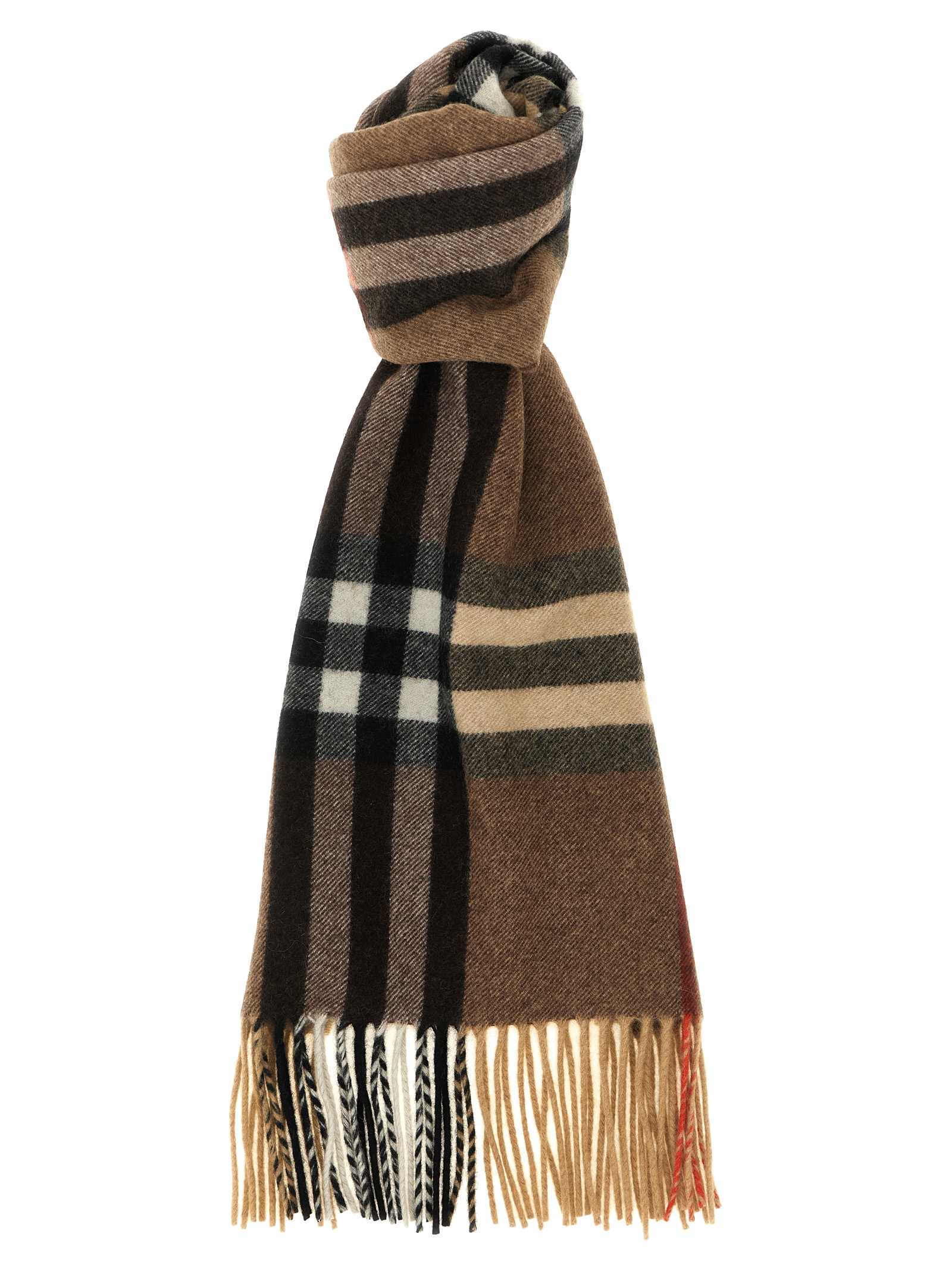 Beige Cashmere Scarf