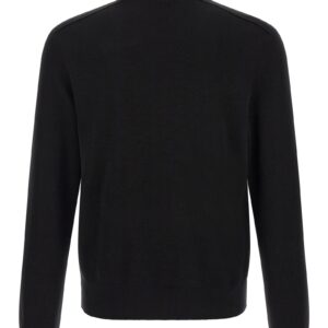Black Wool Cardigan