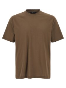 Brown Cotton T-Shirt