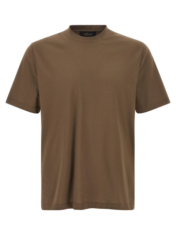 Brown Cotton T-Shirt