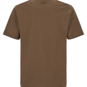 Brown Cotton T Shirt