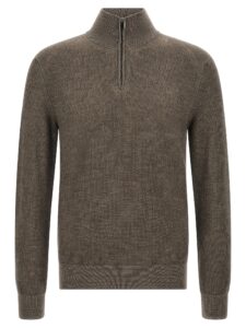 Brown Cashmere Cardigan