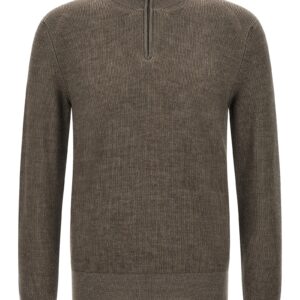 Brown Cashmere Cardigan