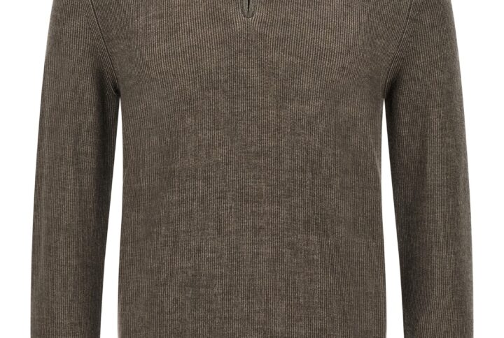 Brown Cotton T Shirt