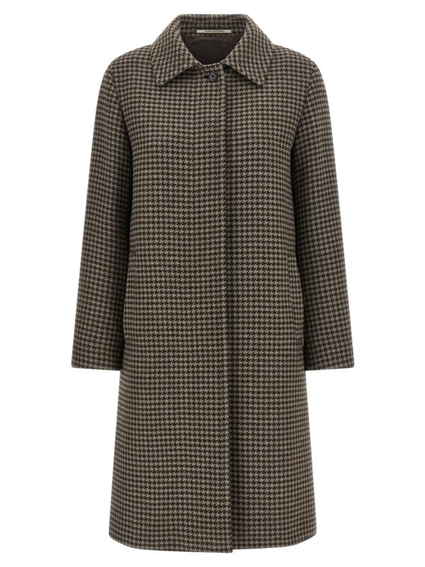 Brown Virgin Wool Coat