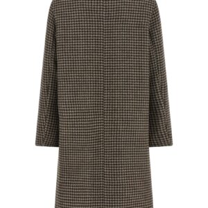 Brown Virgin Wool Coat
