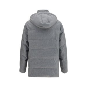 Gray Wool Oves Aries Full Length Jacket