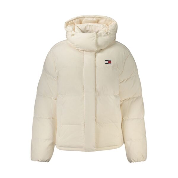 White Polyester Women’s Jacket
