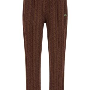 Brown Polyester Joggers (Workout Pants)