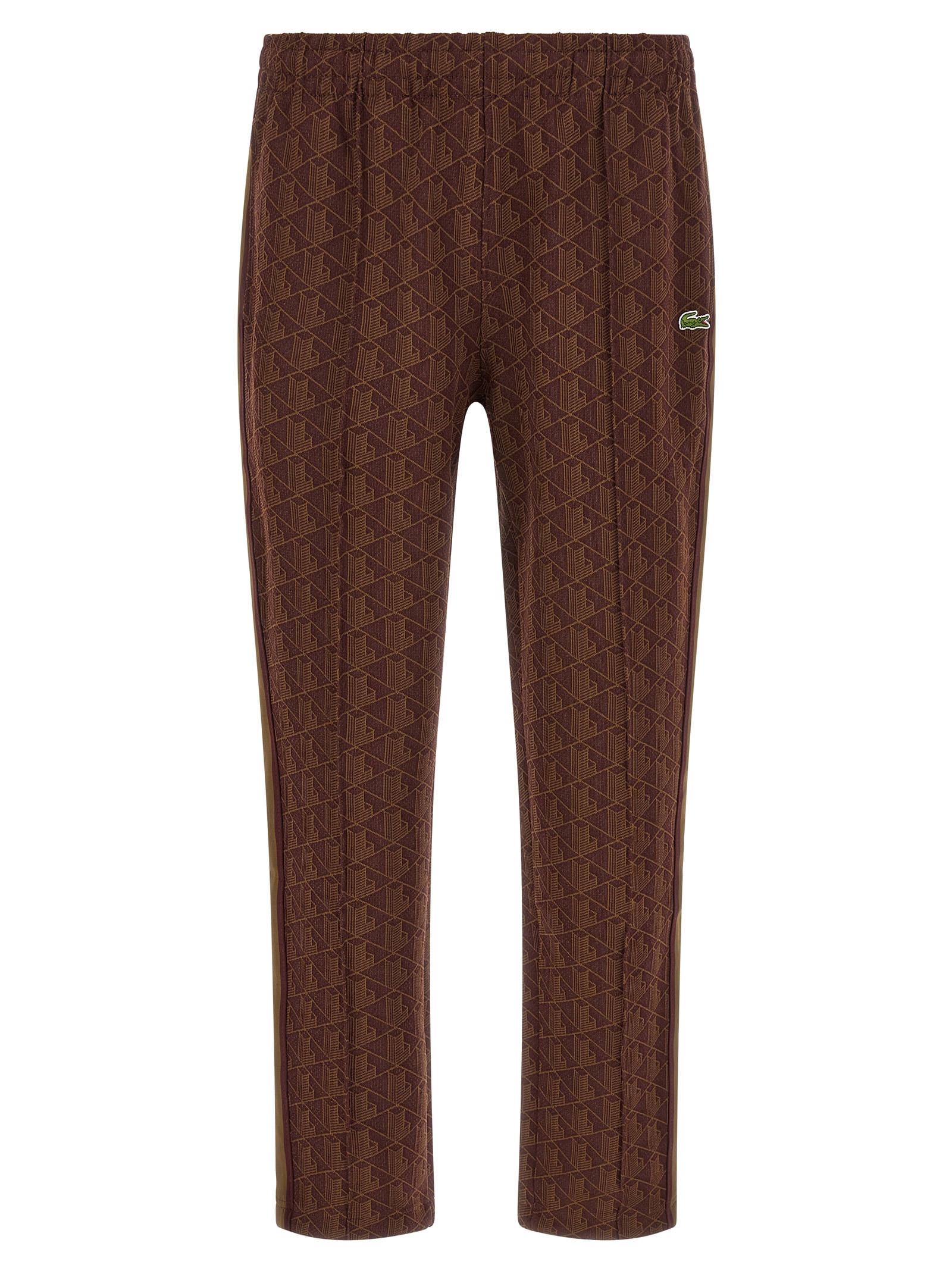 Brown Polyester Joggers (Workout Pants)