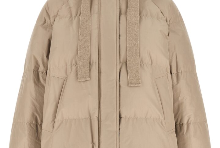 Beige Cotton Coat