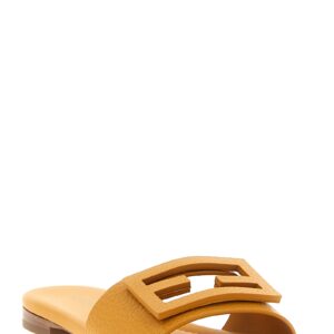 Multicolor Calfskin Slides
