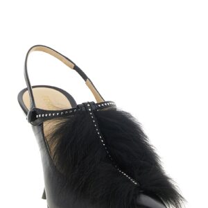 Black Calfskin High Heel Pumps