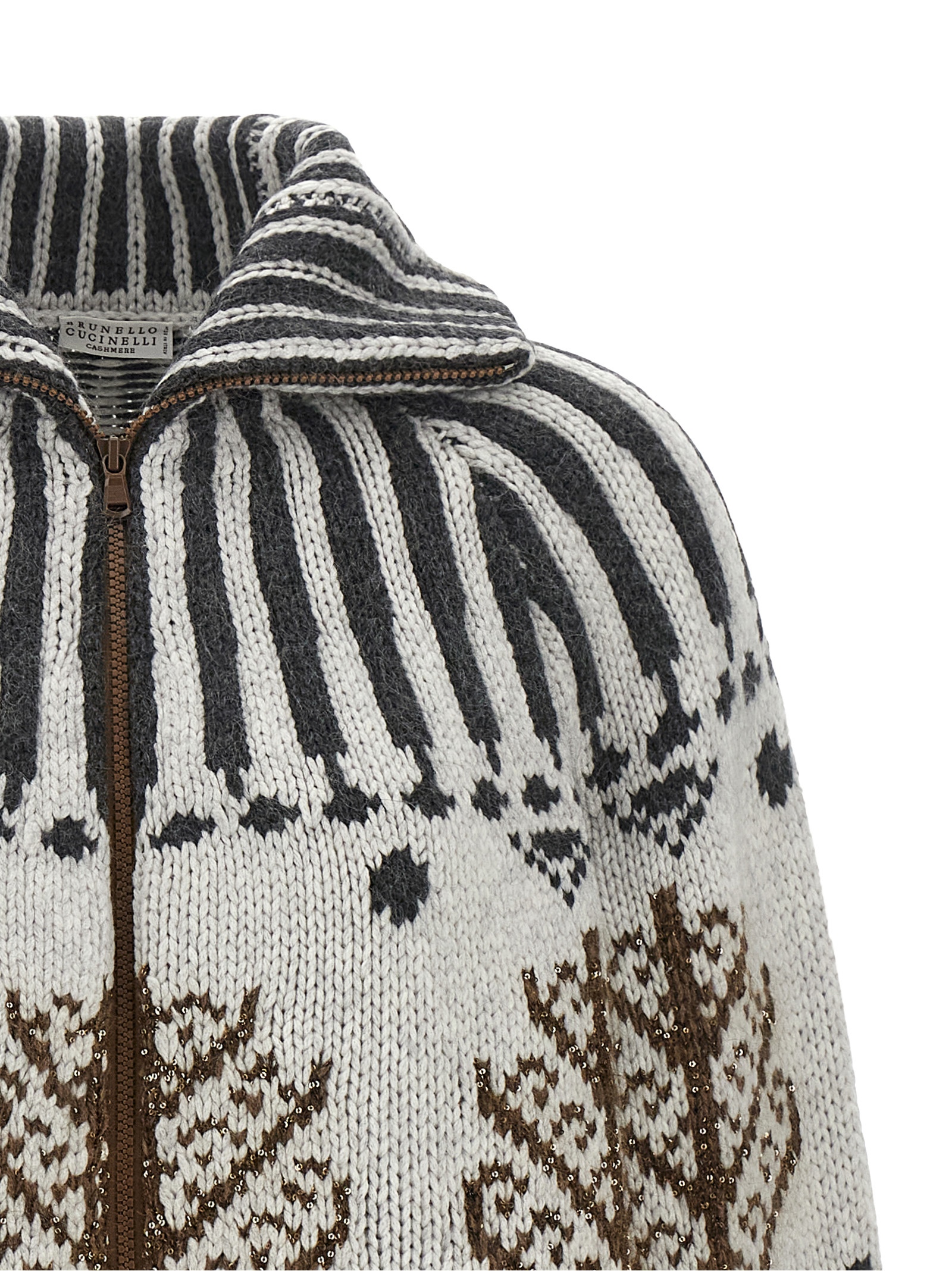 Multicolor Cashmere Cardigan
