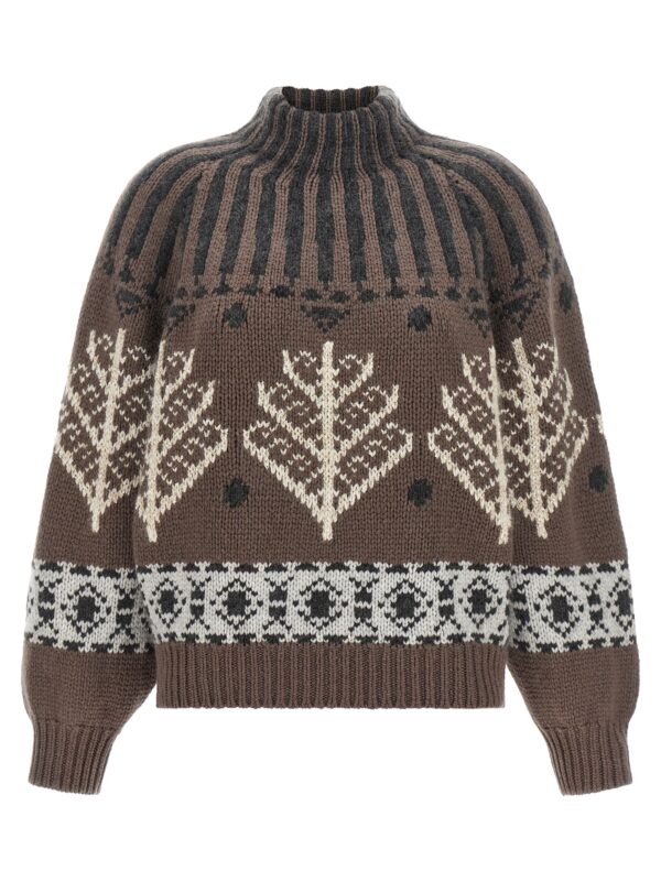 Brown Cashmere Cardigan