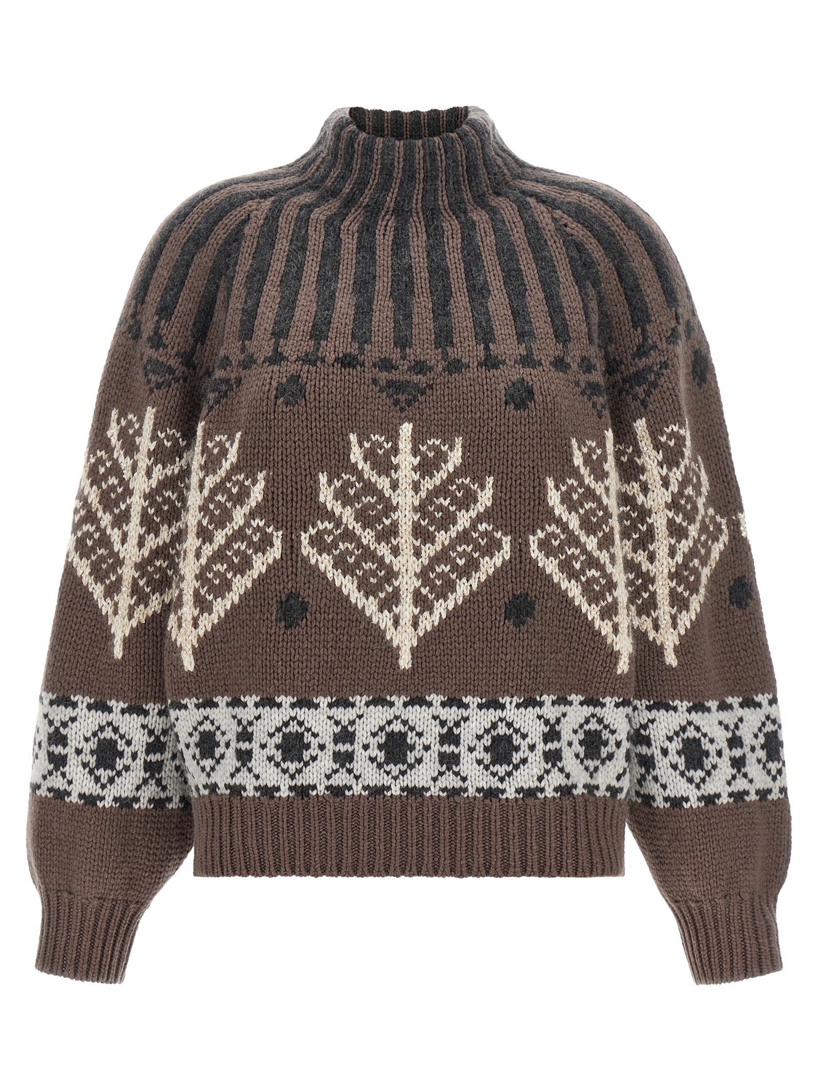 Brown Cashmere Cardigan