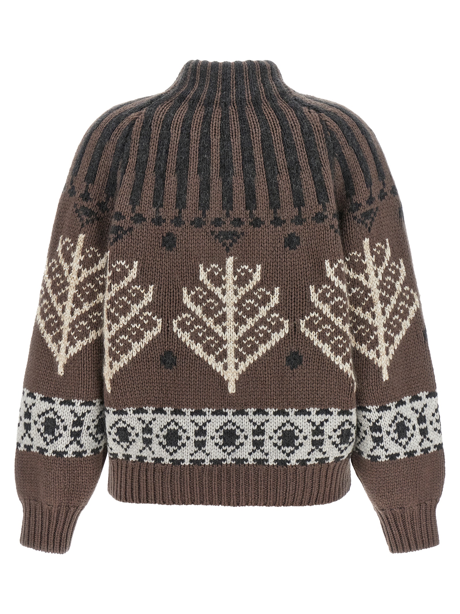 Brown Cashmere Cardigan