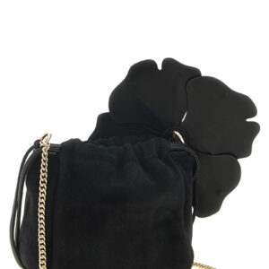 Purple Lambskin Clutch Bag